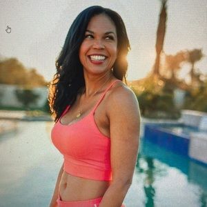 Phoenix Cropkini ribbed coral